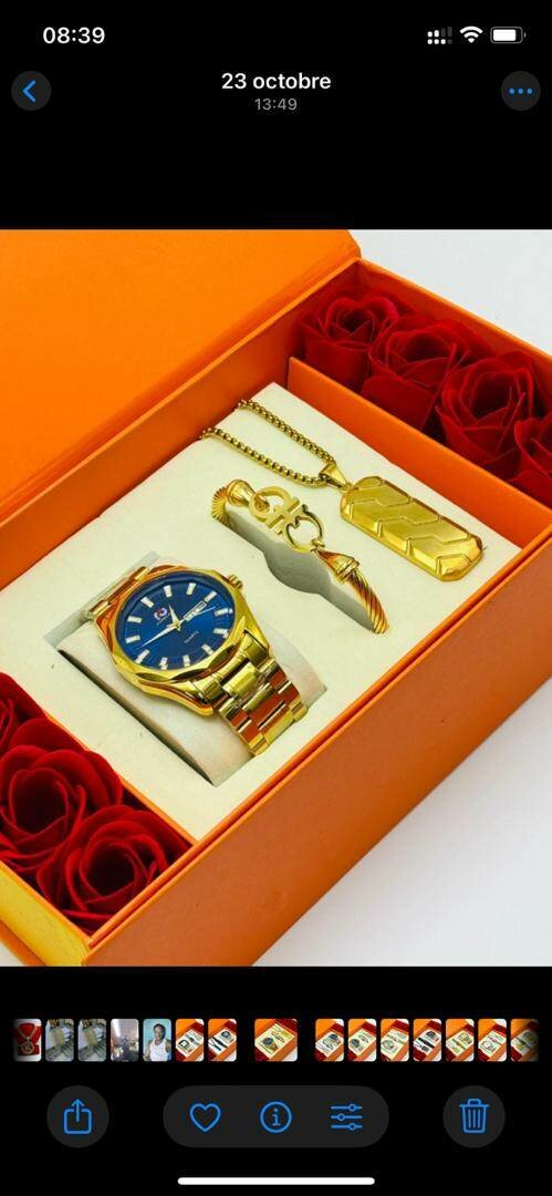 Coffret Montre et Bijoux