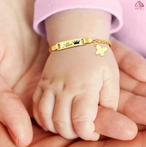 Customise baby bracelet