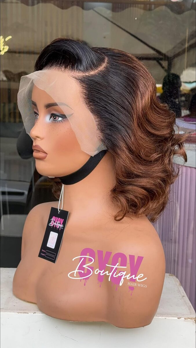 Perruque frontale en cheveux humains