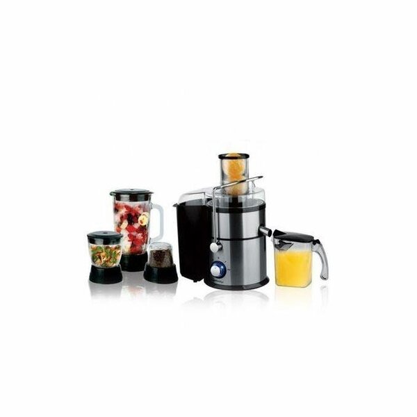 Minimax Stainless Steel Juicer 4-in 1 + Glass Blender - 2.2