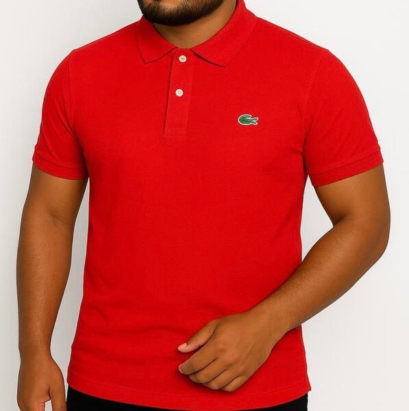 Polo rouge pour homme