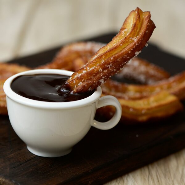 Churros au cchocolat