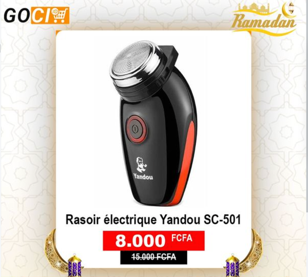 Rasoir électrique Yandou SC-501