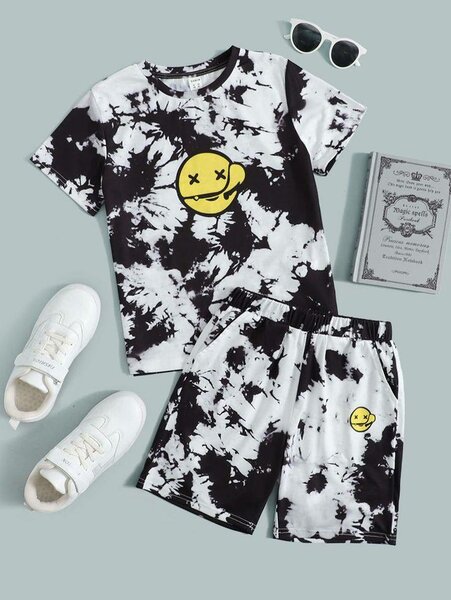 Ensemble T-shirt et Short Tie-Dye