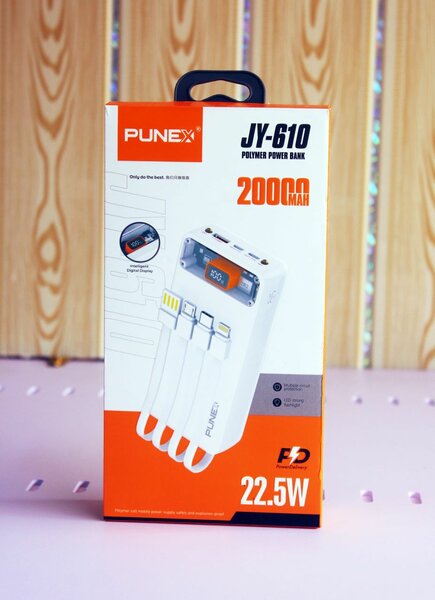 PUNEX JY-610 Power Bank 20000mAh