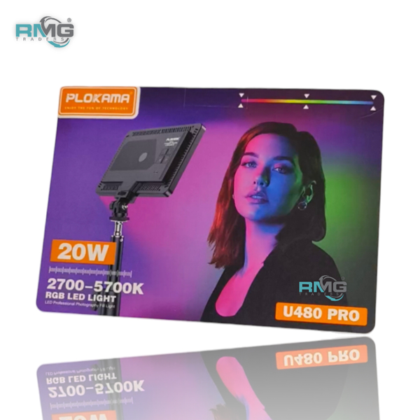 Plokama U480 Pro RGB LED Fill Light