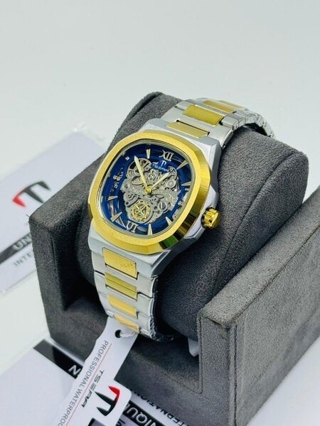 Montre squelette mécanique