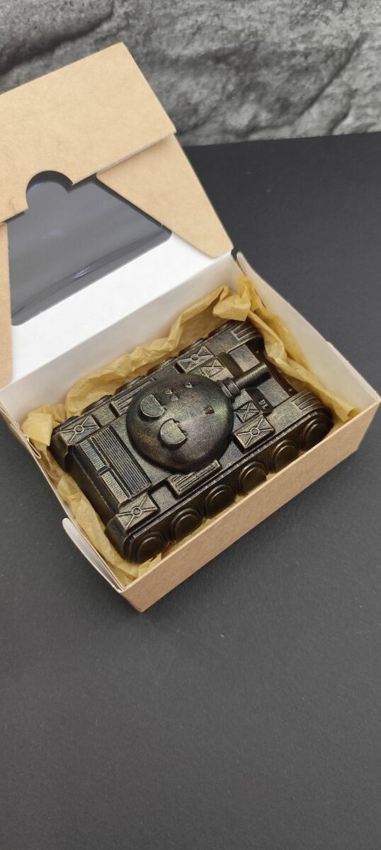 Сувенирное мыло "Танк"