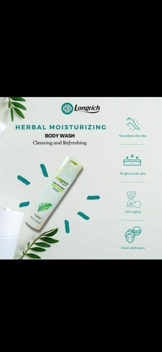 Herbal Moisturizing Body Wash- 300ml