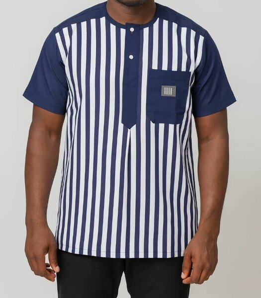 Chemise homme rayée élégante