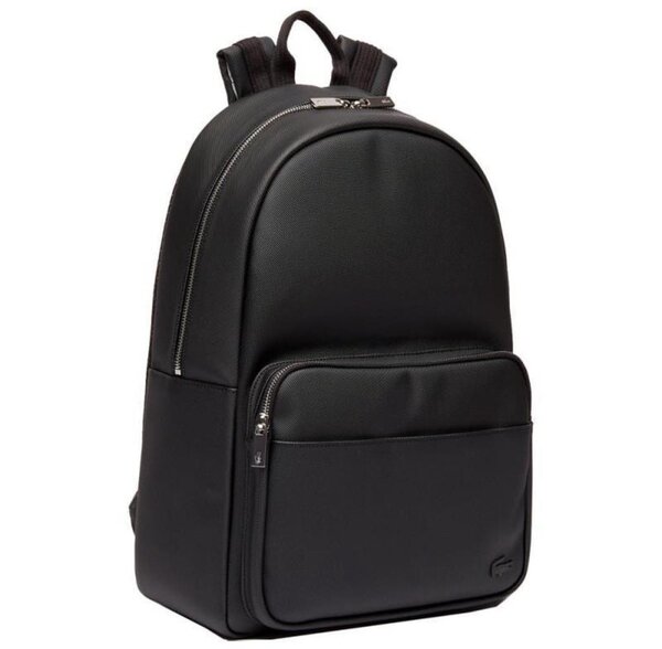 Sac à dos en cuir noir