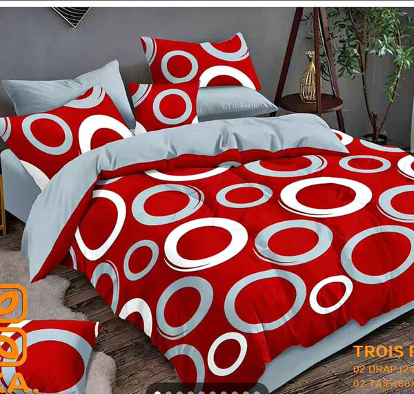 Housse de Couette Cercle Rouge