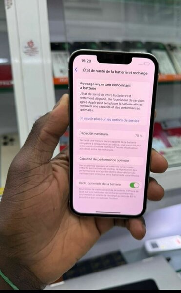 iPhone 256 Go Argent