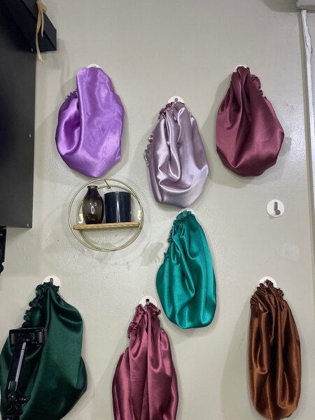 Bonnet Afro Satin Réversible