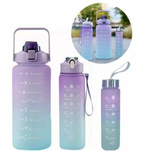3 in 1 Water Bottle set