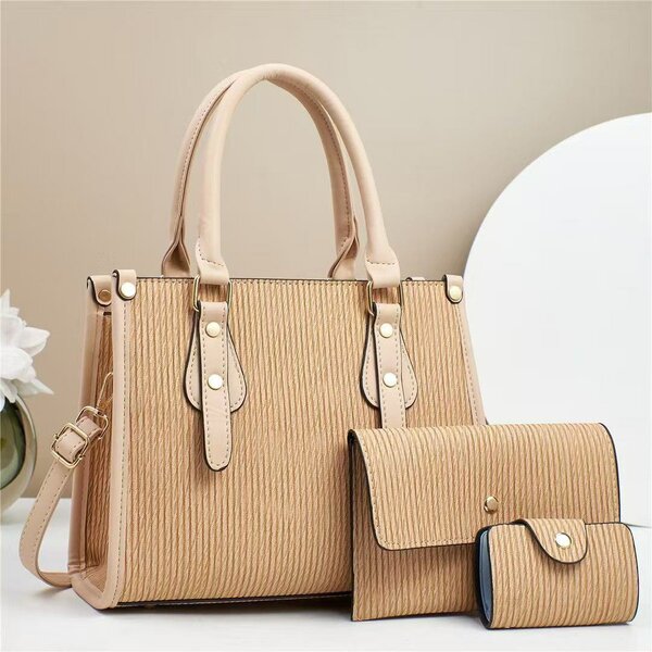 Ensemble sac cuir élégant