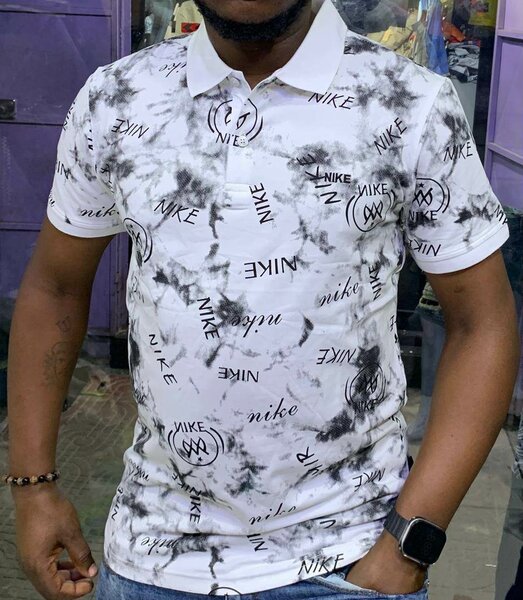 Polo homme décontracté imprimé