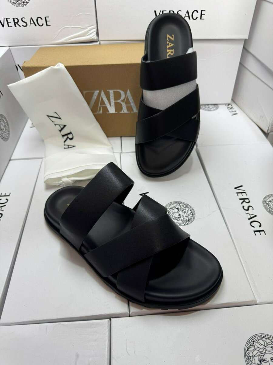 Sandales en cuir Zara élégantes