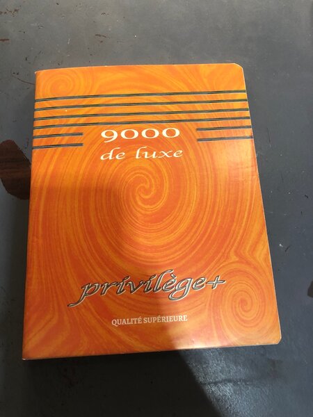 Cahier 200P privilège