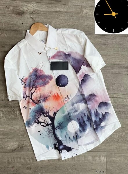 Chemise homme manche courte