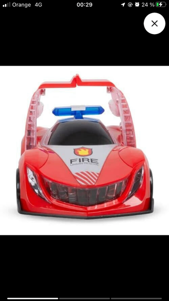 Voiture jouet pour enfant, camion de pompier à changement