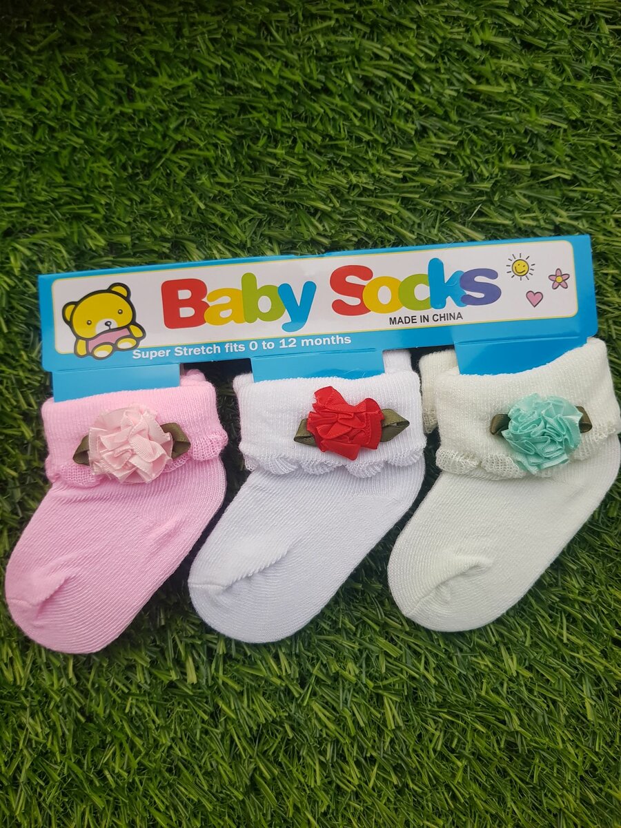 Baby girl socks