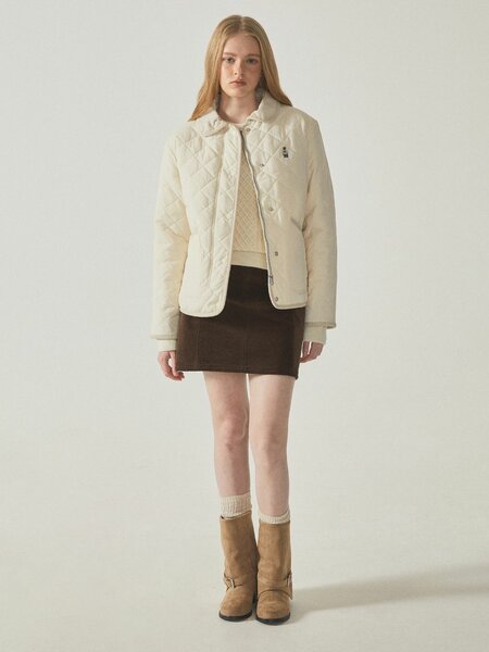 Стёганая куртка от корейского бренда Whoau.