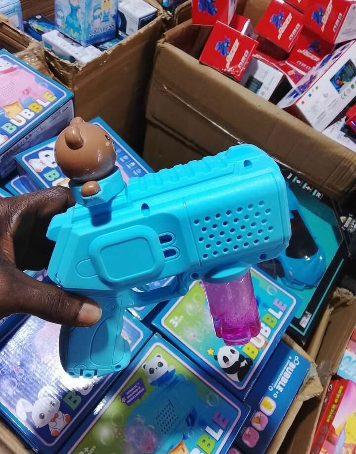 Pistolet à bulles électrique