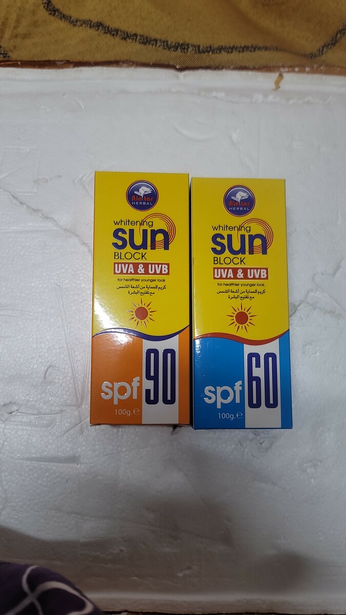 Écran solaire SPF 60 Thailand