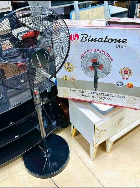 Binatone Duo Ventilateur sur Pied