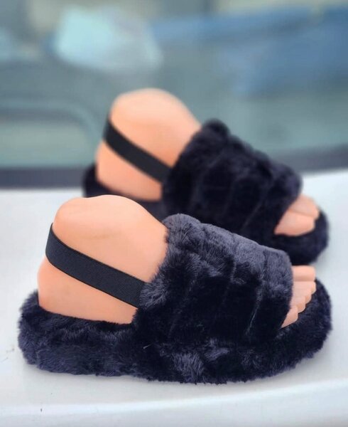 Chaussons Peluche Doux Confort