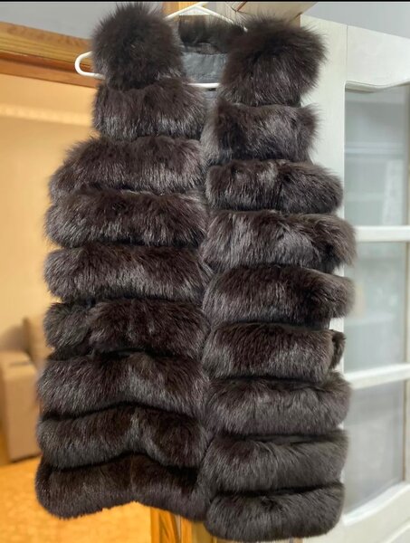 Норковая жилетка