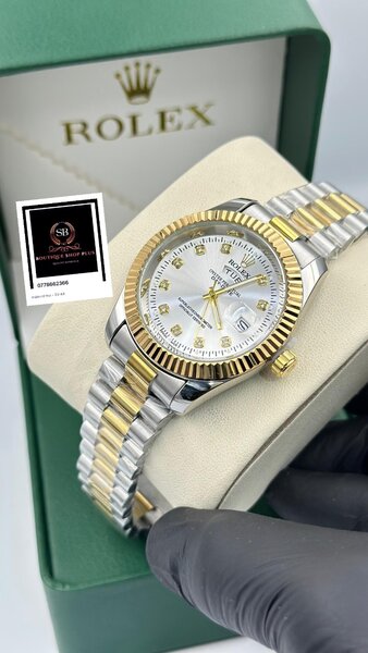 Montre Rolex Classique Bicolore