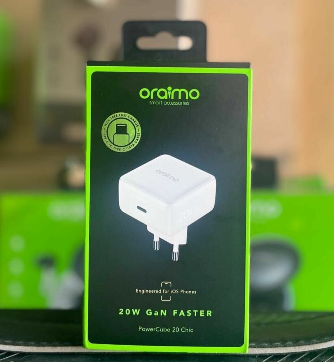 Chargement Rapide Oraimo 20W GaN
