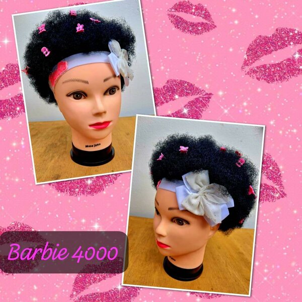 Perruques élégantes afro style