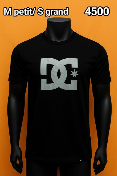 T-shirt Noir DC Iconique