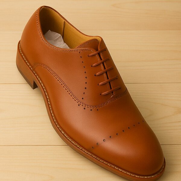 Chaussures Derby en cuir élégant