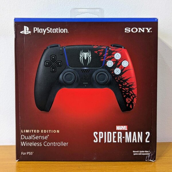 Manette PS5 Sony DualSense Spider-Man 2 édition limitée