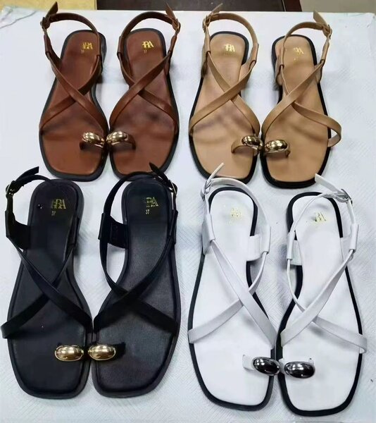 Sandales plates élégantes pour femme