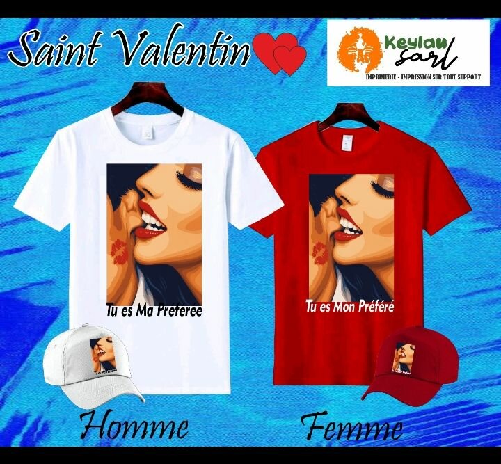 T-shirt Saint Valentin Couple