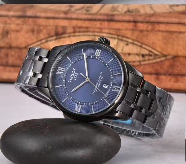 Montre Homme Tissot Acier Bleu