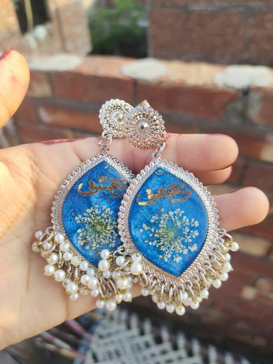 Customized Resin Earrings