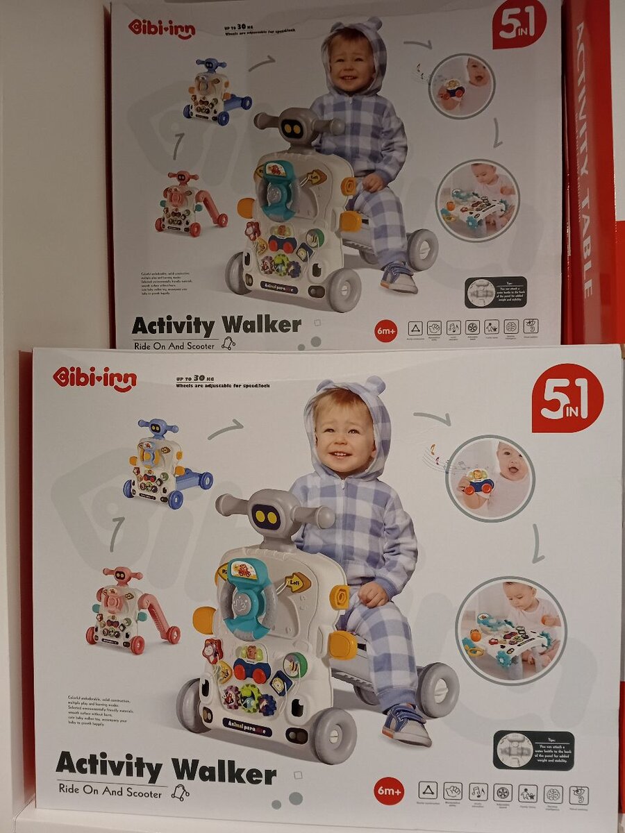 Trotteur Évolutif 5-en-1