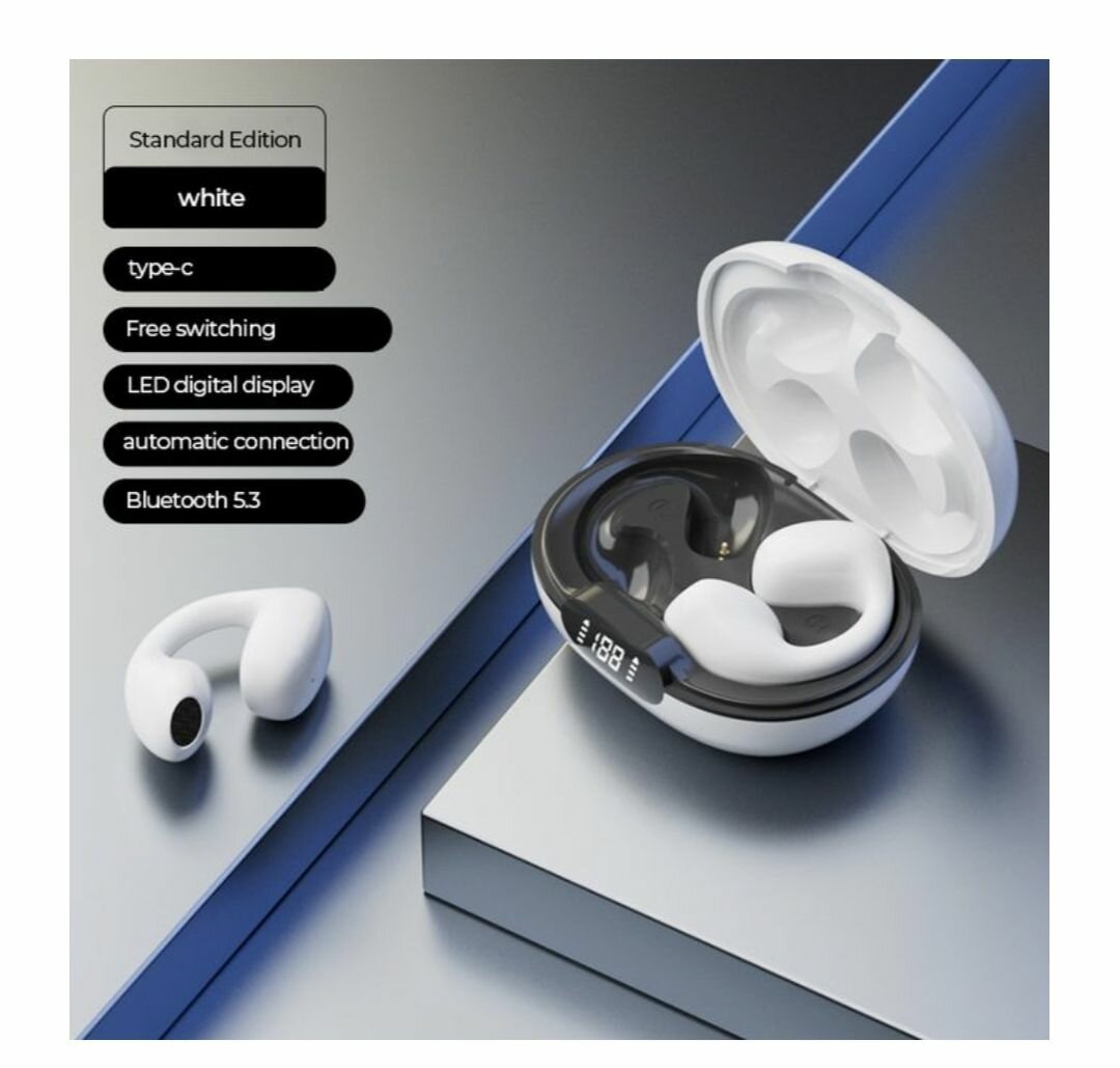 Ecouteur bluetooth sans fil, jr05 led