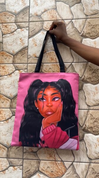 Sac cabas artistique