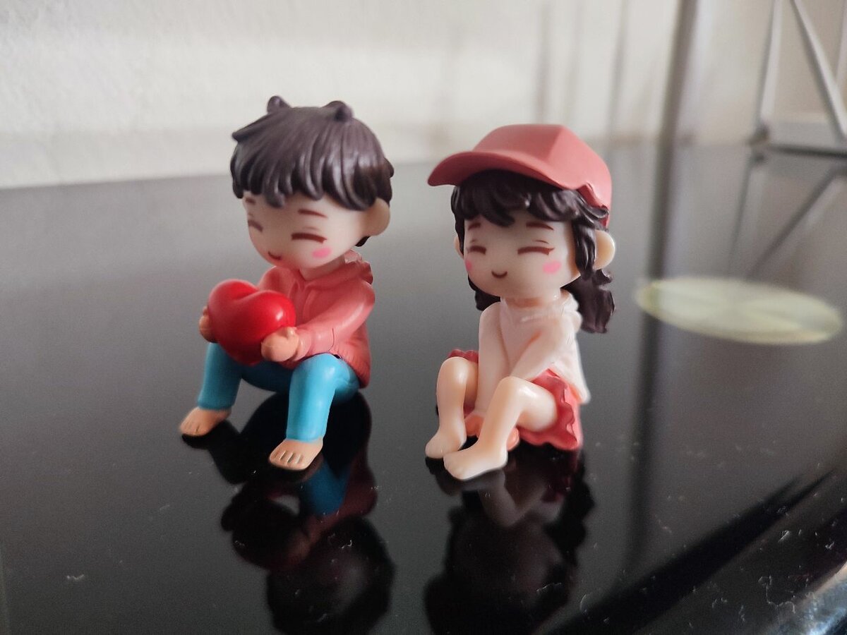 Mini Figurines mignonne couple