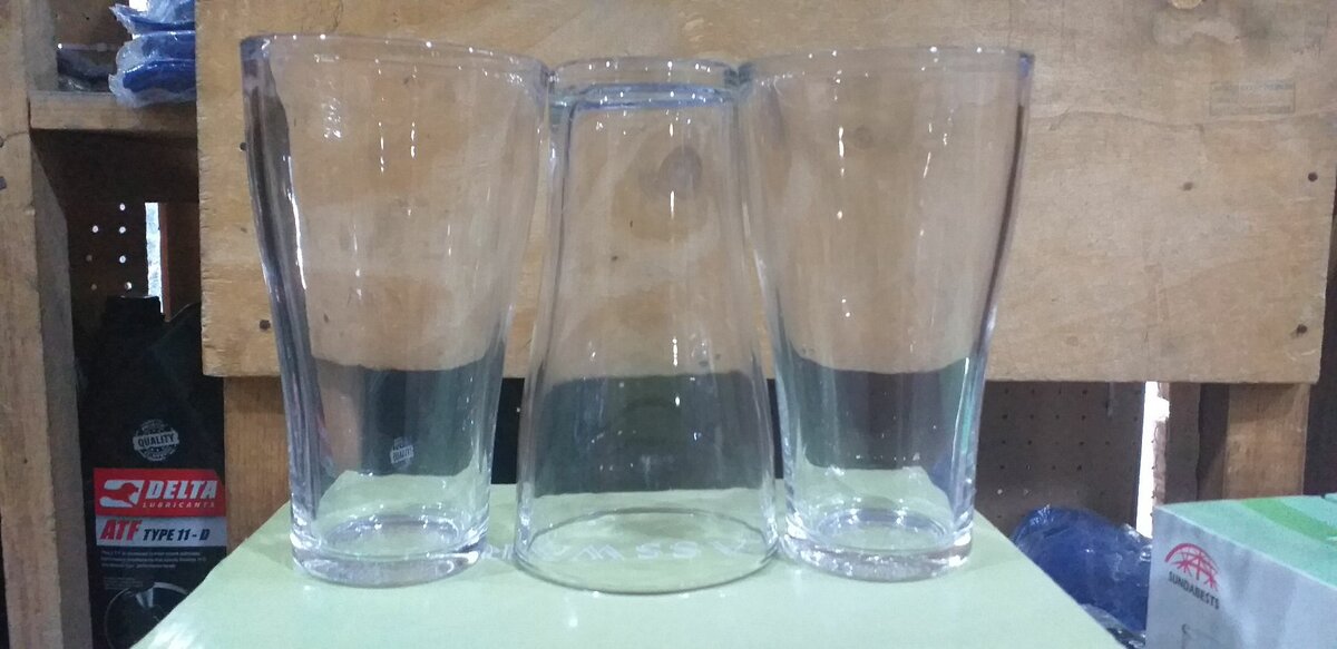 Glass cups
