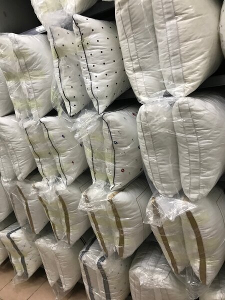 Oreillers confort en microfibre