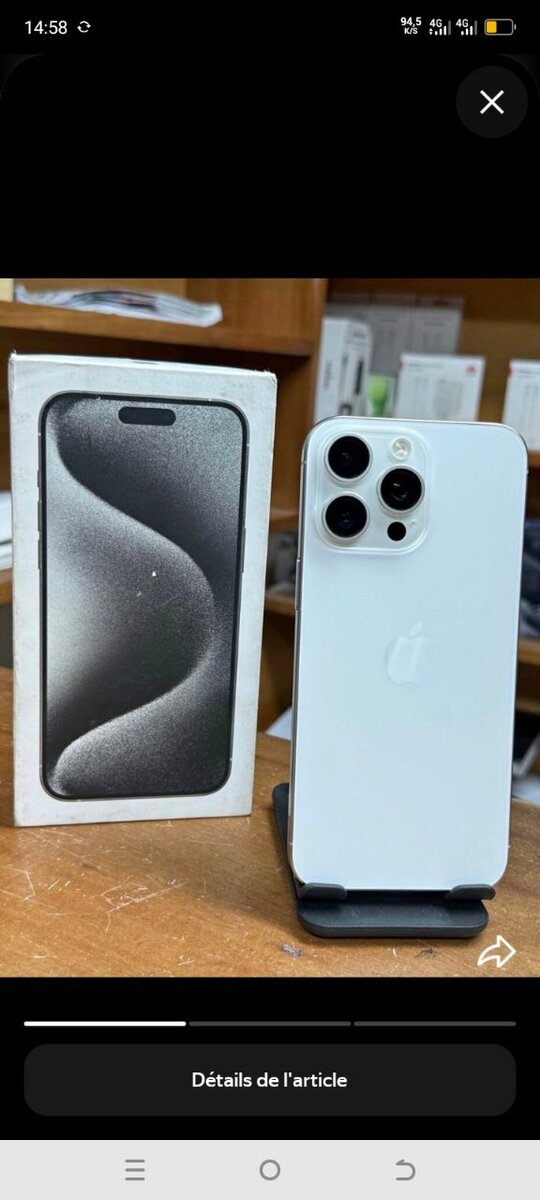 iPhone 15 Pro - Smartphone Apple