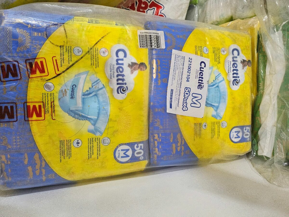 Couches bébé Cuettie et bijou